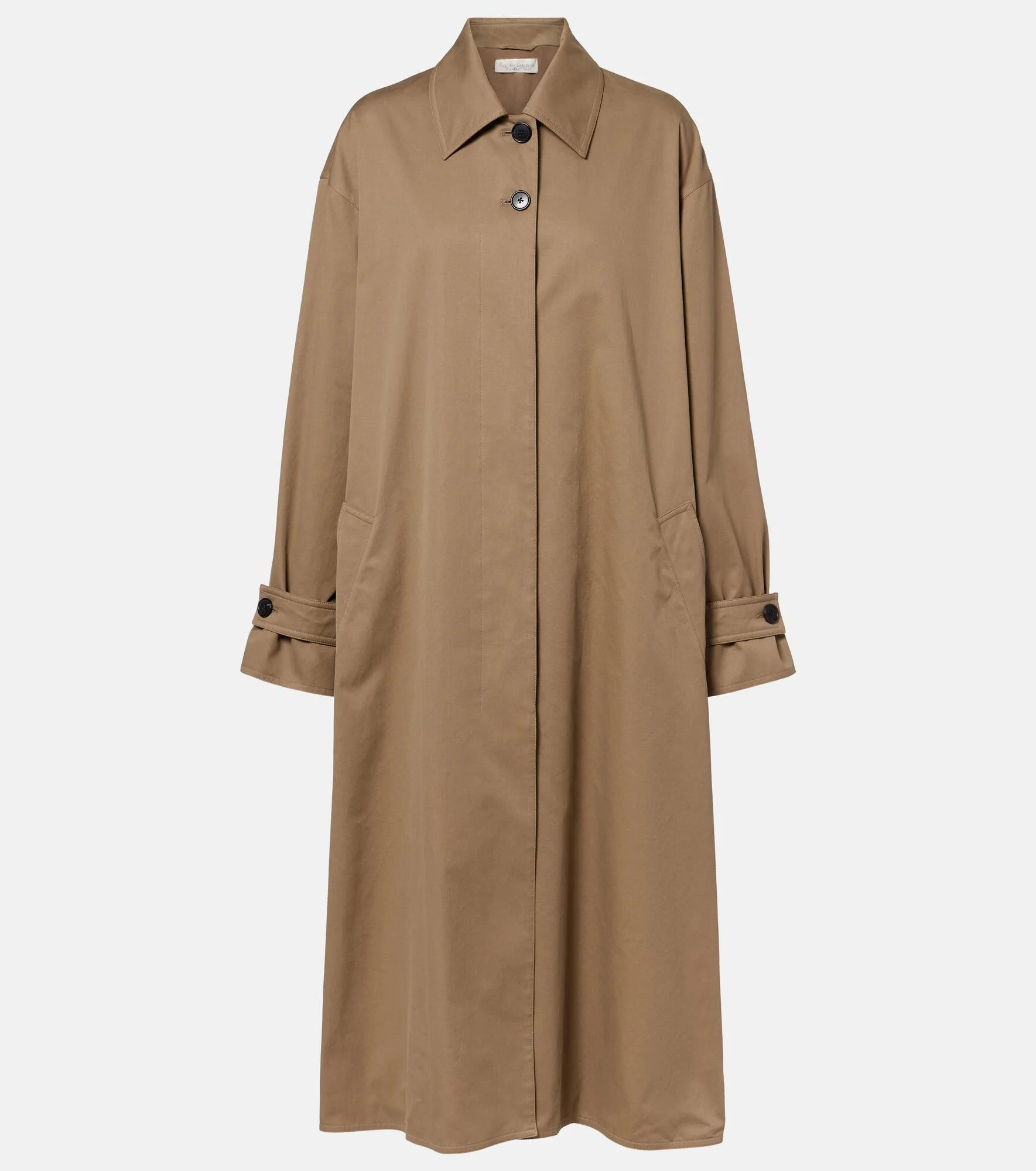 Lolana cotton gabardine coat - 1