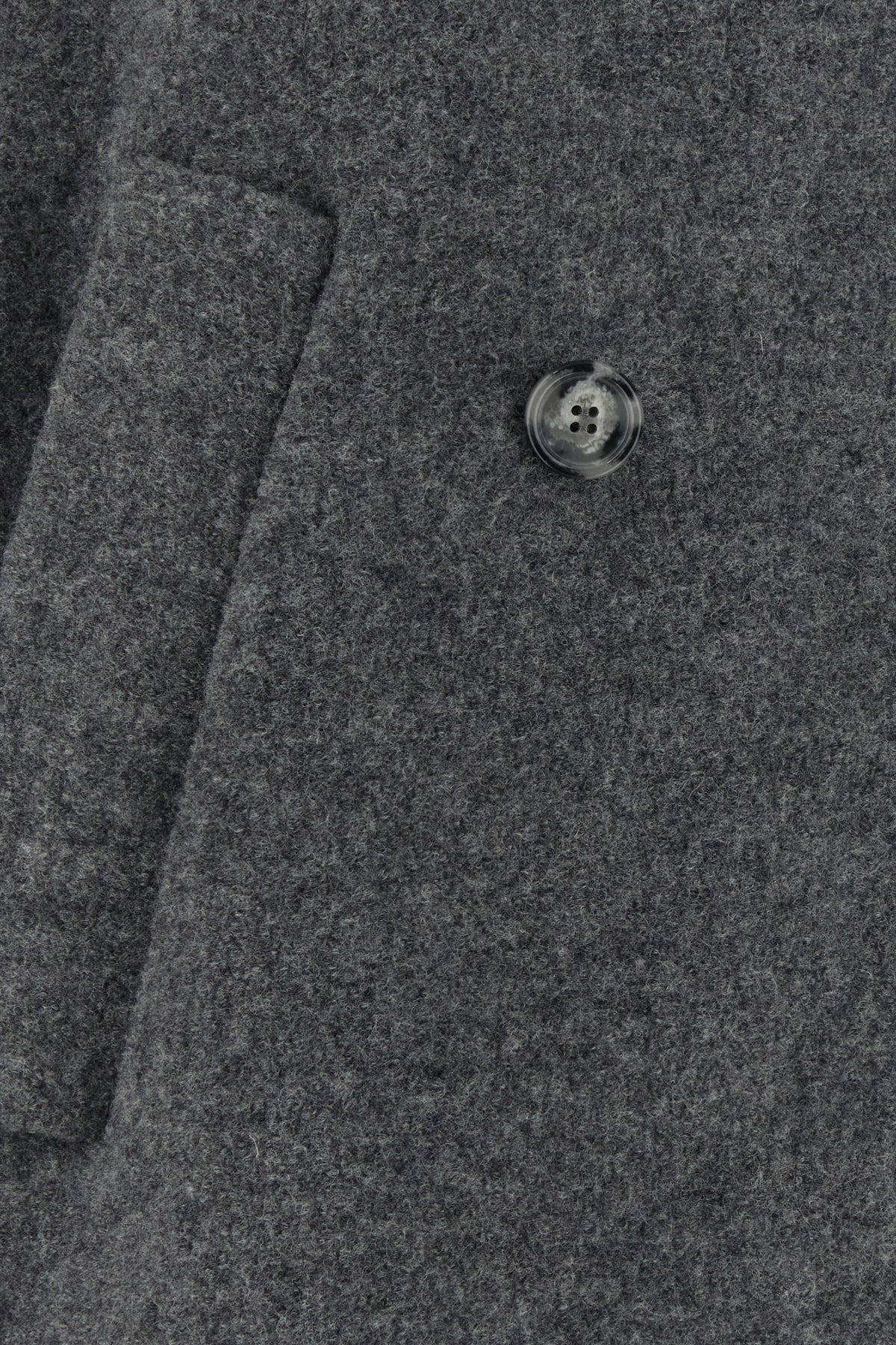 Grey wool coat - 3