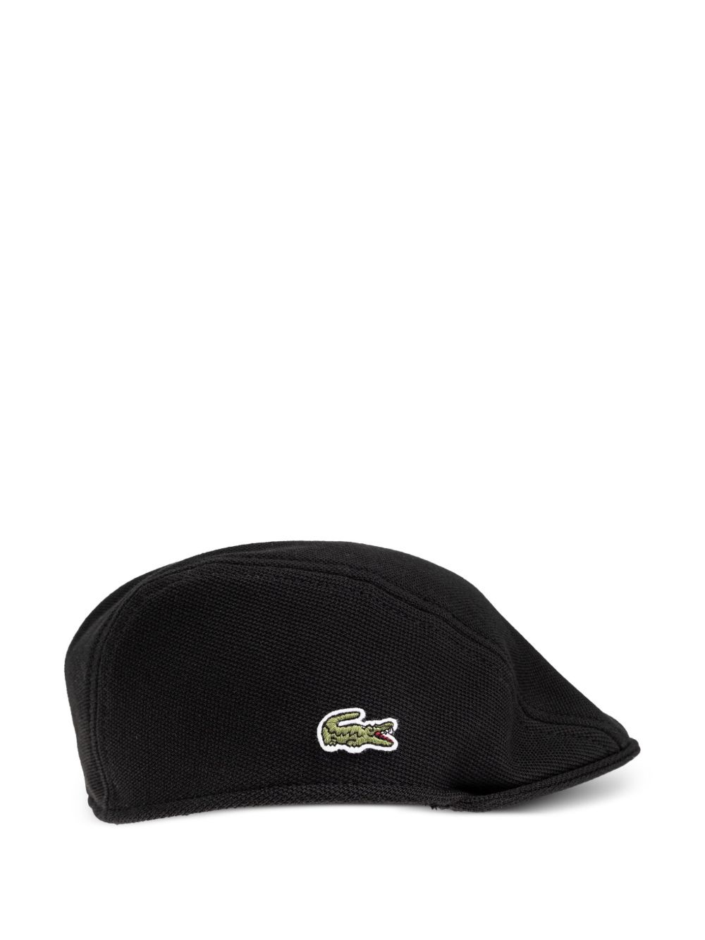 logo-patch beret hat - 3