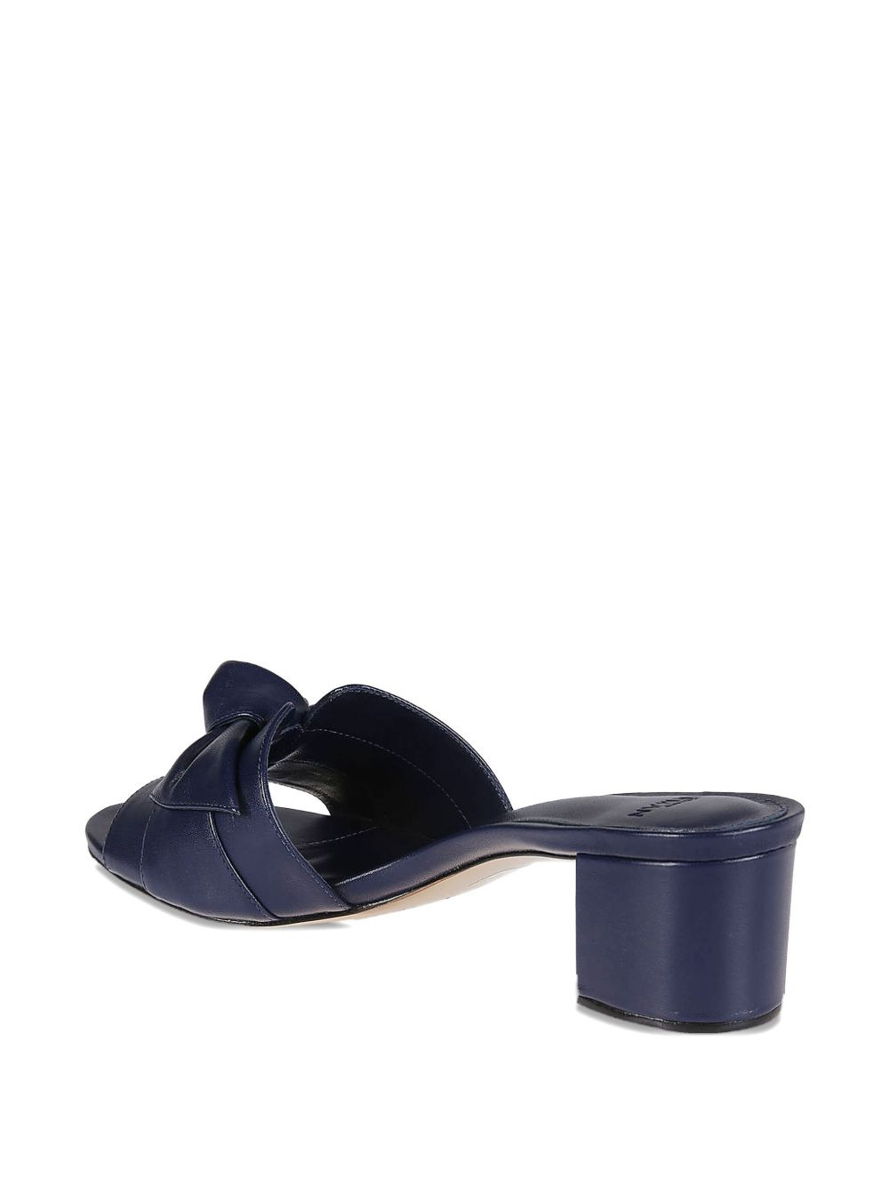 bow-detail block-heel mules - 4