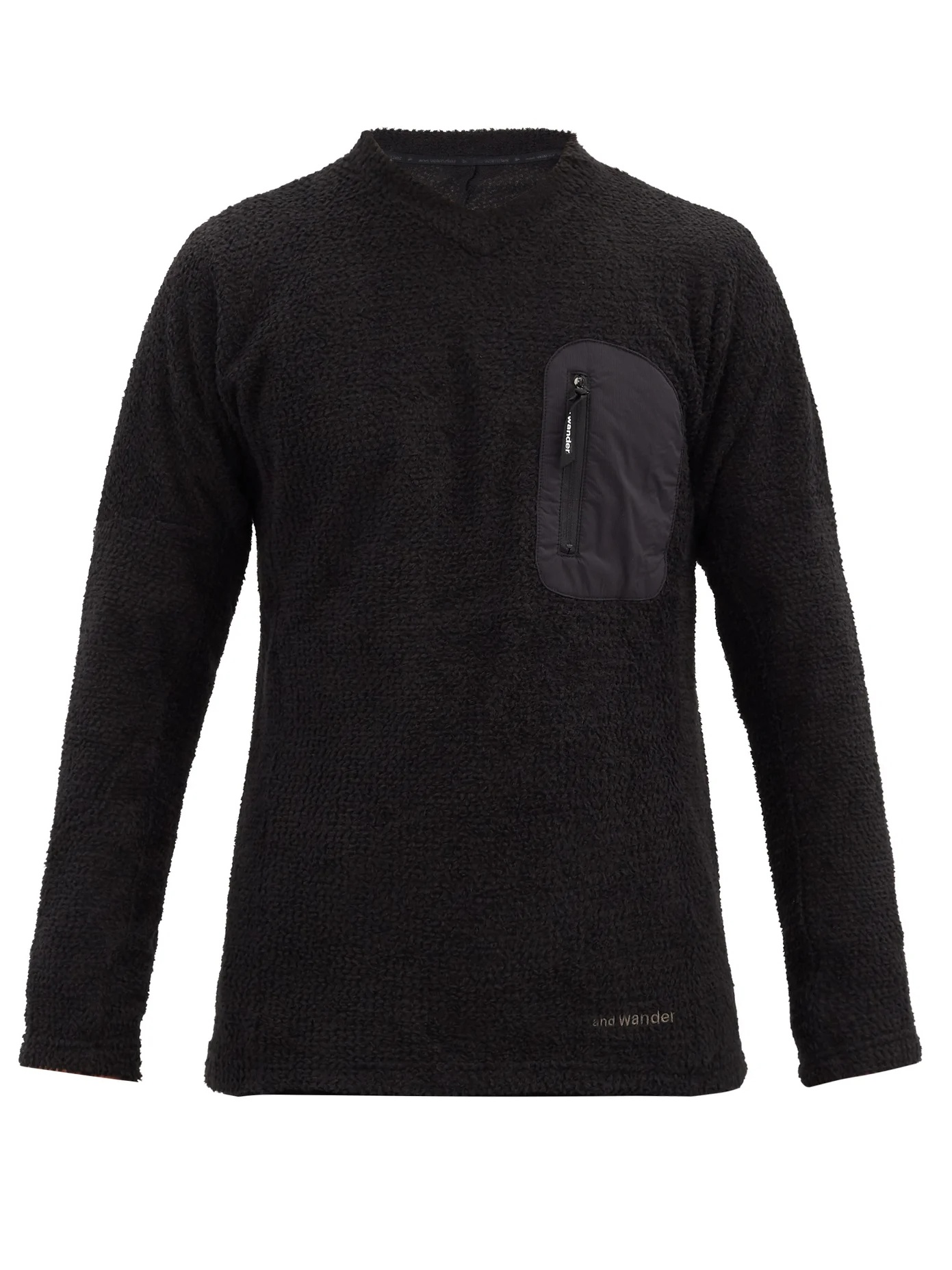 Alpha technical-fleece sweater - 1