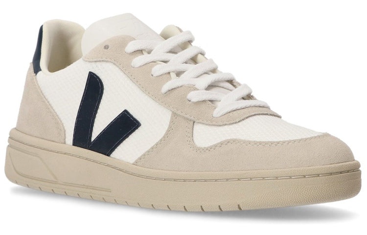 Veja V-10 Panelled Low-Top 'White Beige Black' VX0101380 - 2