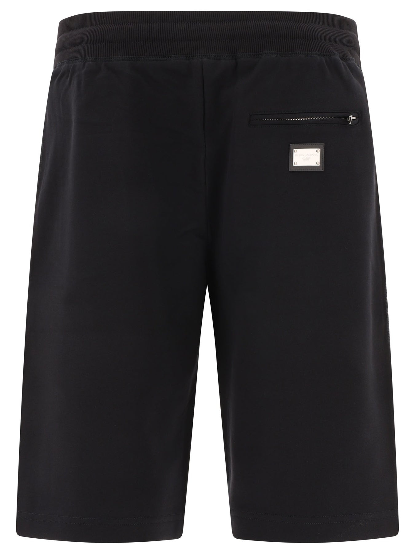 Jersey S With Logo Tag Short Black - 2