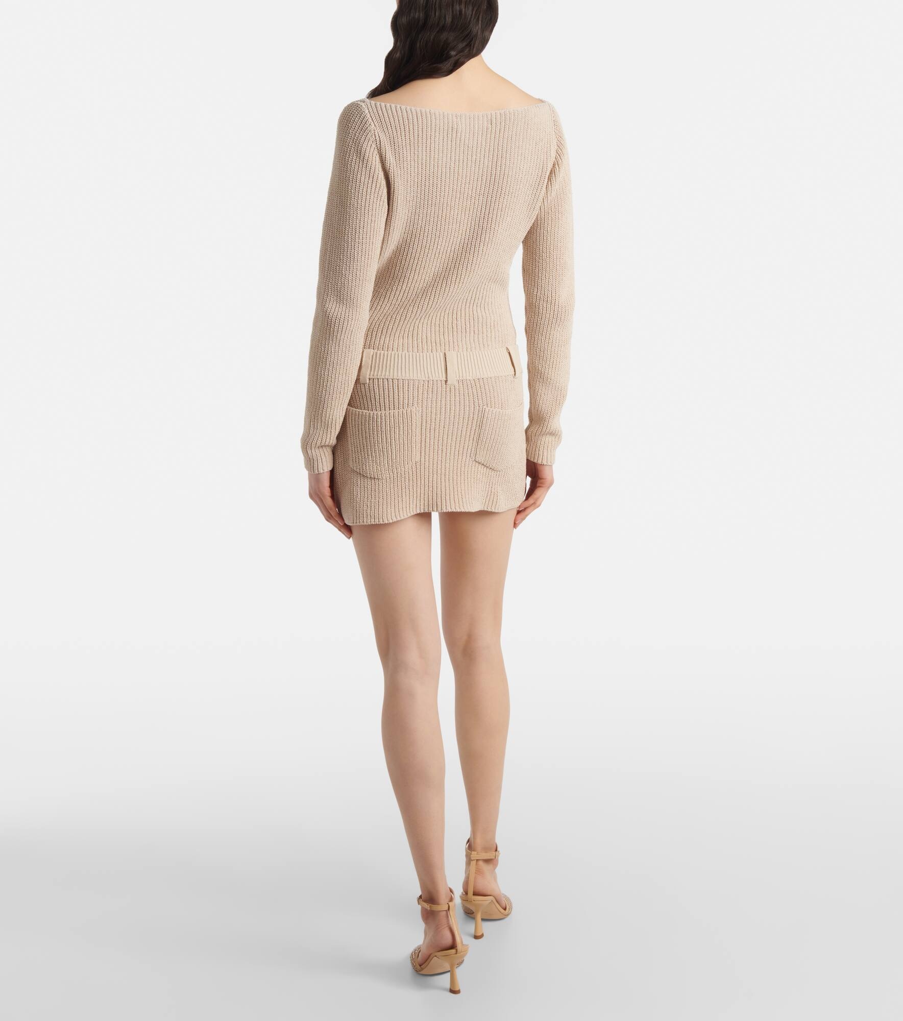 Caeli cotton-blend miniskirt - 3