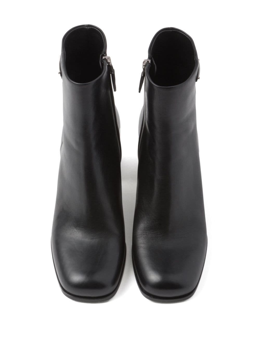 logo plaque 65mm ankle boots - 4
