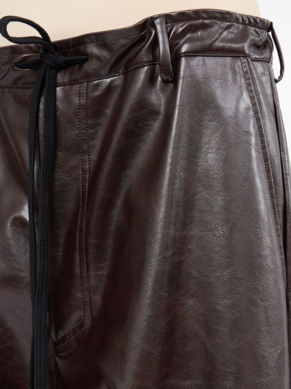 draped trousers - 7