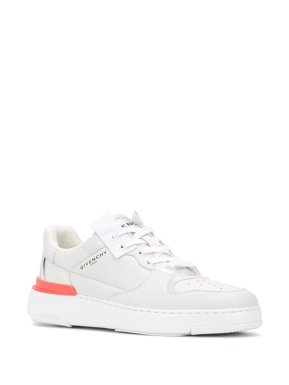 contrast heel counter sneakers - 2