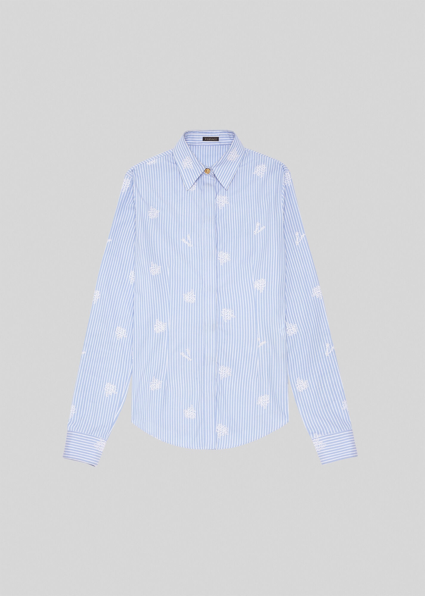 Embroidered Cotton Poplin Shirt - 1