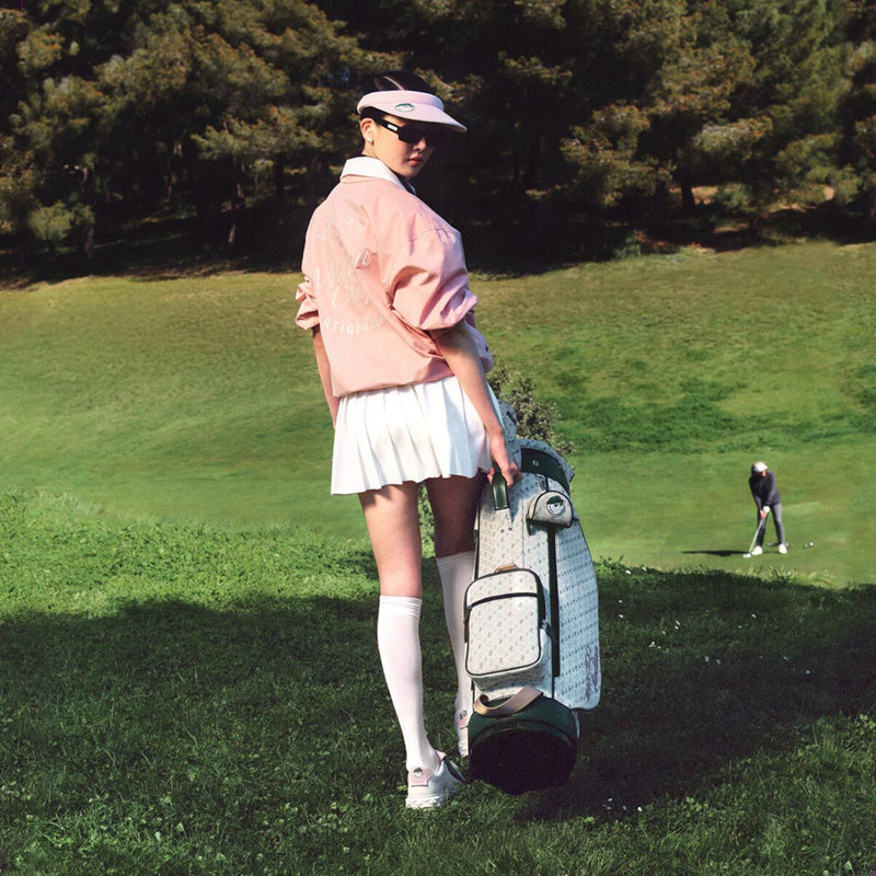 Jimmy Choo / Malbon 2.0 Visor
Malbon Pink Embroidered Visor 5