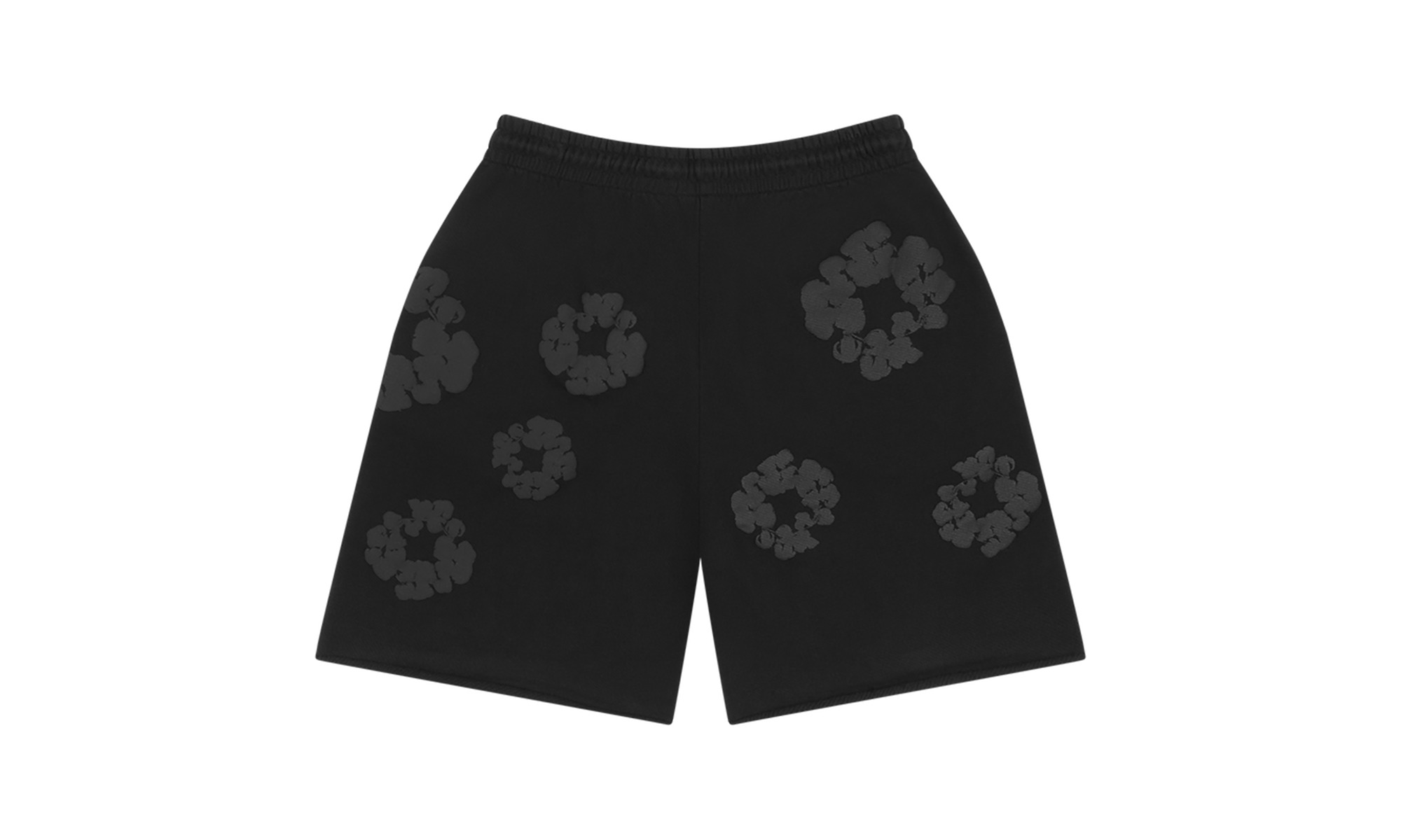 Mono Wreath Sweatshorts "Black" - 2