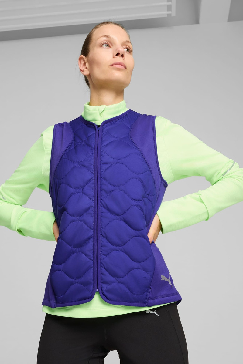 PUMA RUN CLOUDSPUN WRMLBL Women's Padded Running Vest outlook