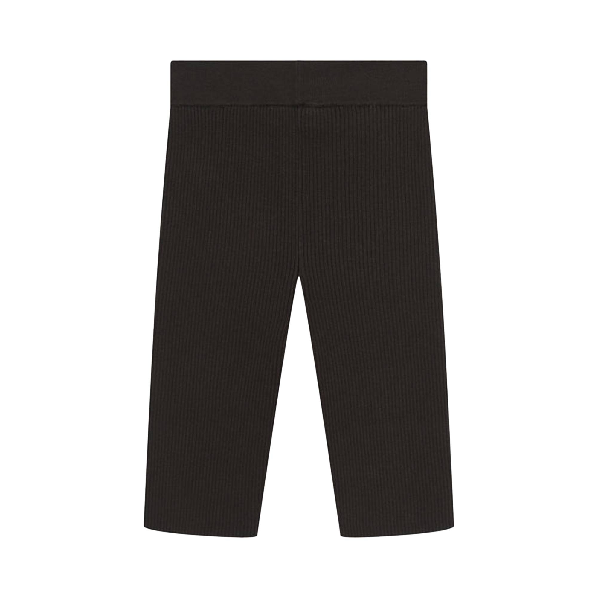 Fear of God Essentials Knit Rib Sport Short 'Off Black' - 2