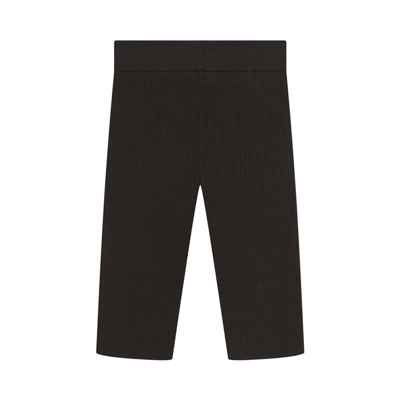 ESSENTIALS Fear of God Essentials Knit Rib Sport Short 'Off Black' outlook