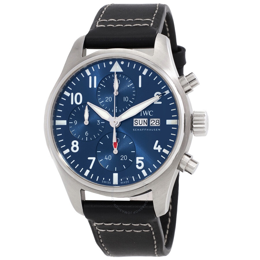 IWC Pilot Chronograph Automatic Blue Dial Men's Watch IW388101BK - 1