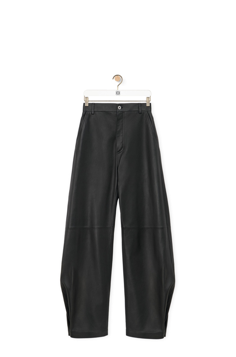 Balloon trousers in nappa lambskin 1