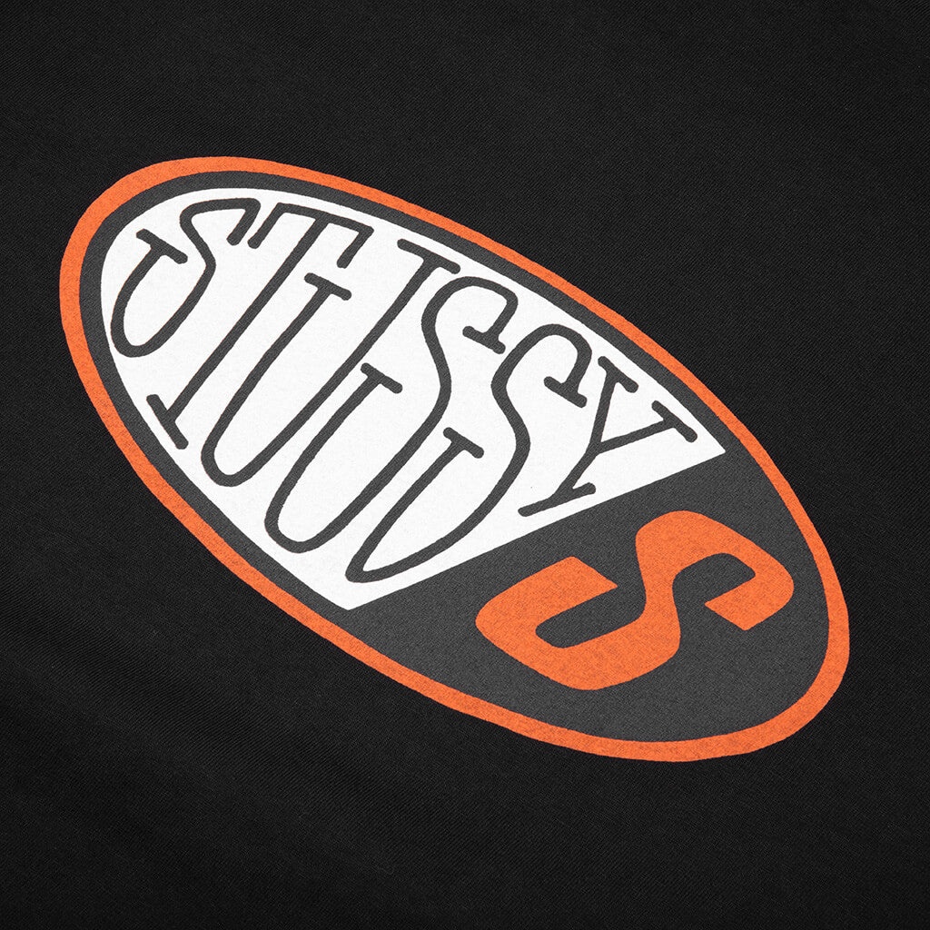 PITSTOP PIGMENT DYED TEE - BLACK - 3