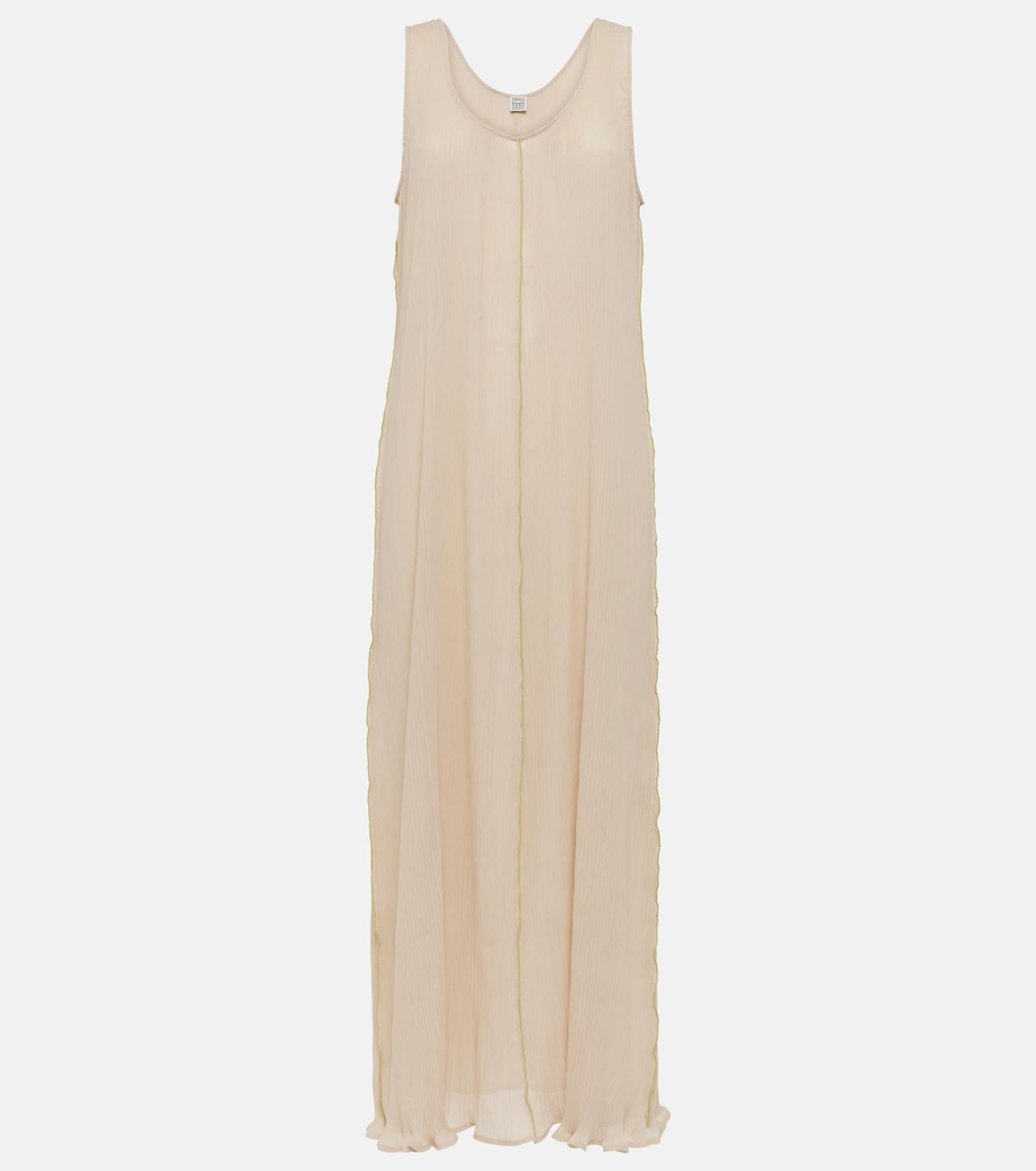 Plissé maxi dress - 1