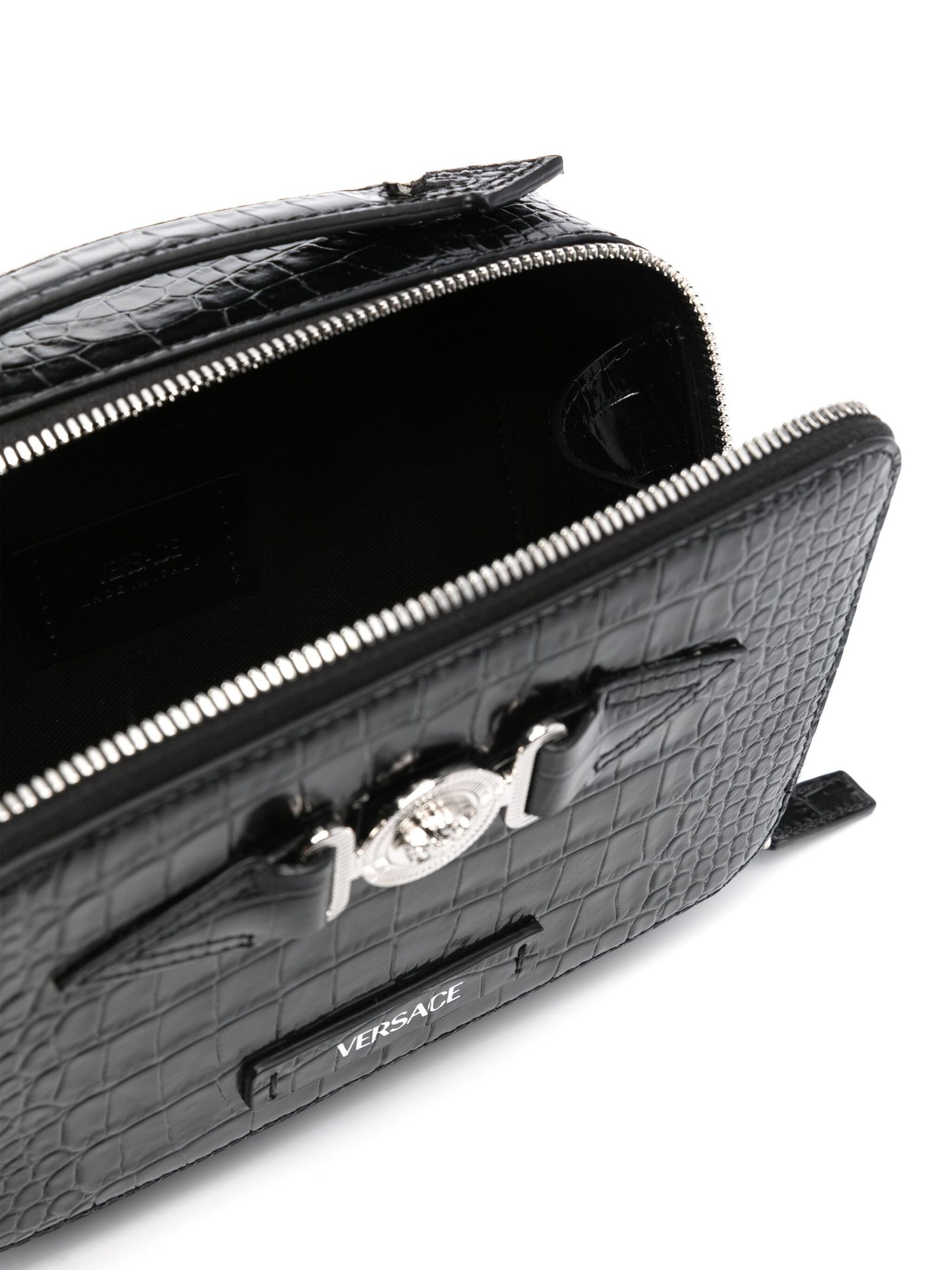 Black Medusa Biggie Cross Body Bag - 5
