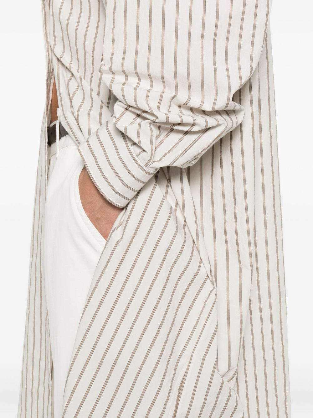Chihiro striped shirt dress - 5