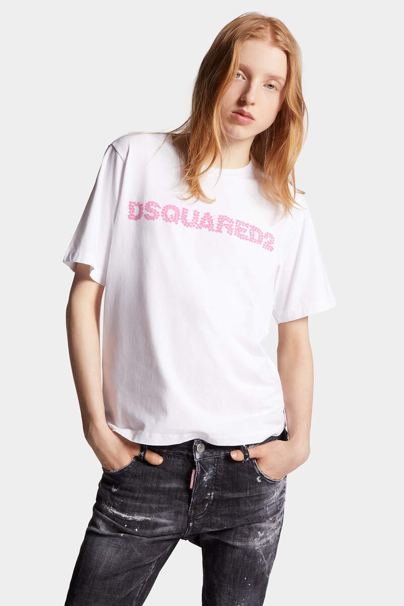 DSQUARED2 COTTON JERSEY EASY FIT T-SHIRT - 3