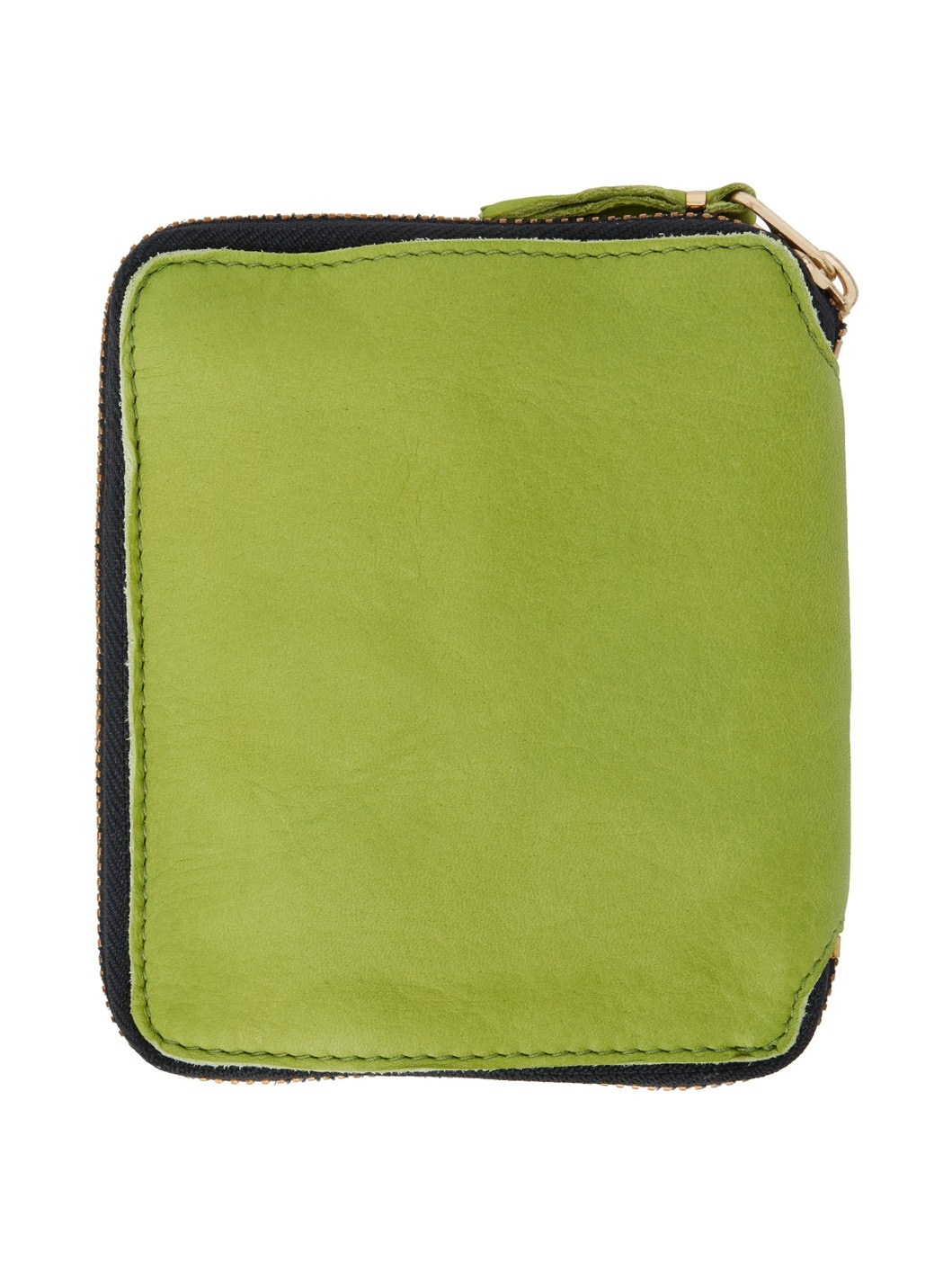 Green Washed Zip Wallet - 2