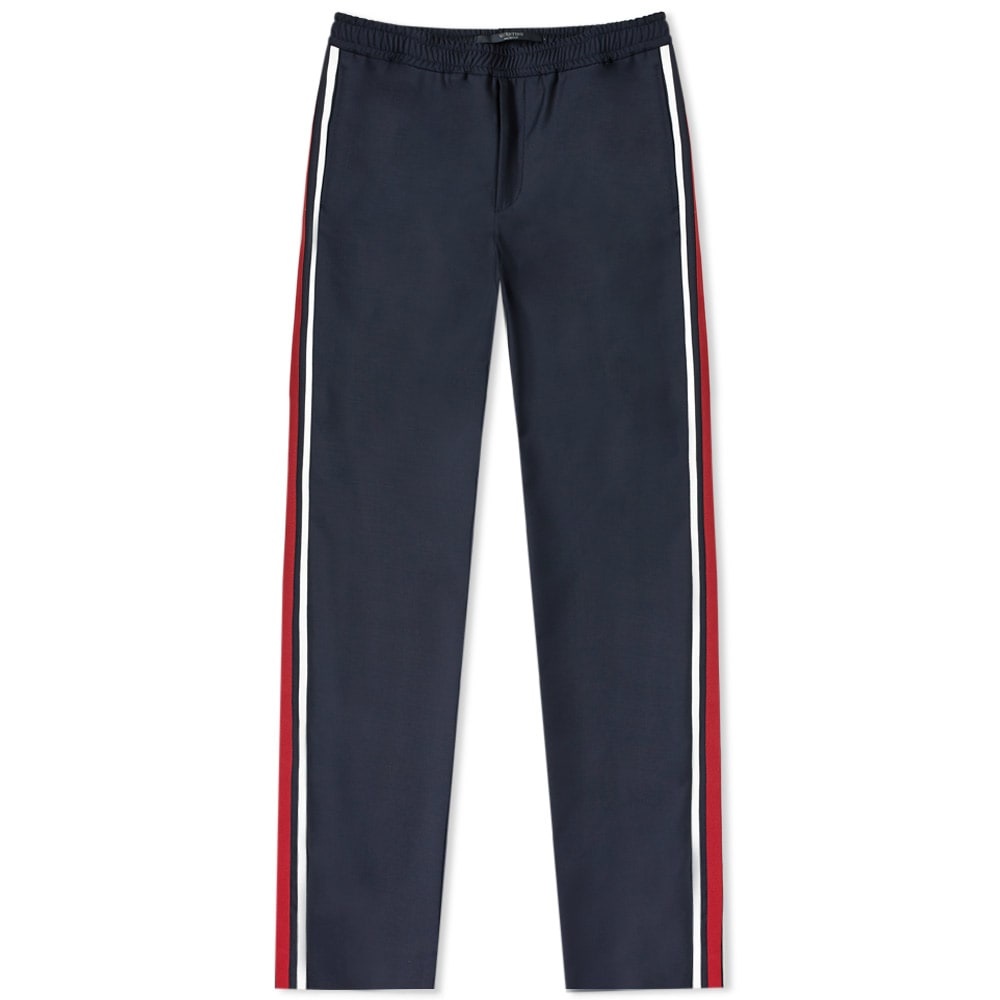 Valentino Technical Taped Wool Trouser - 1