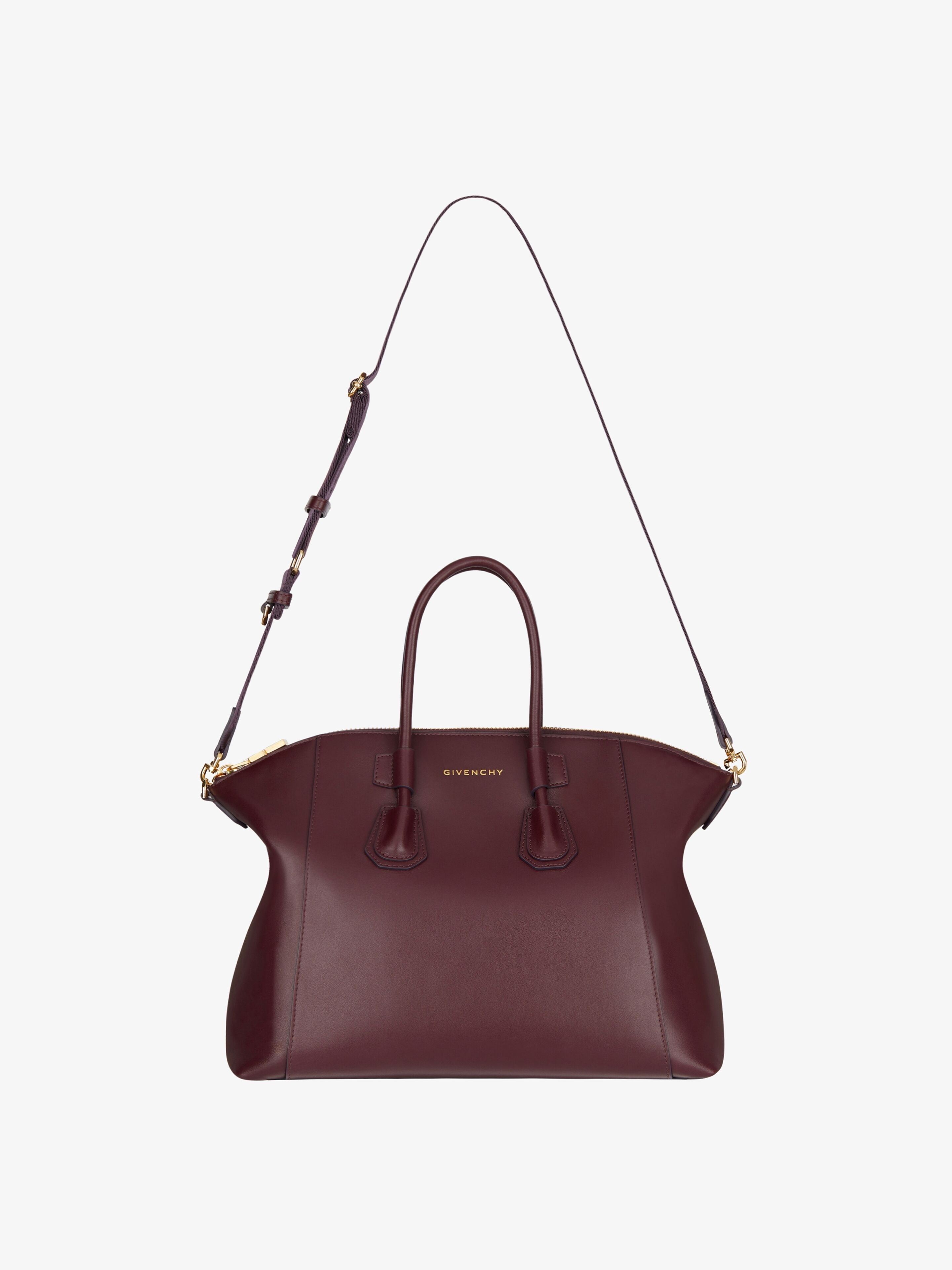 SMALL ANTIGONA SPORT BAG IN LEATHER - 3