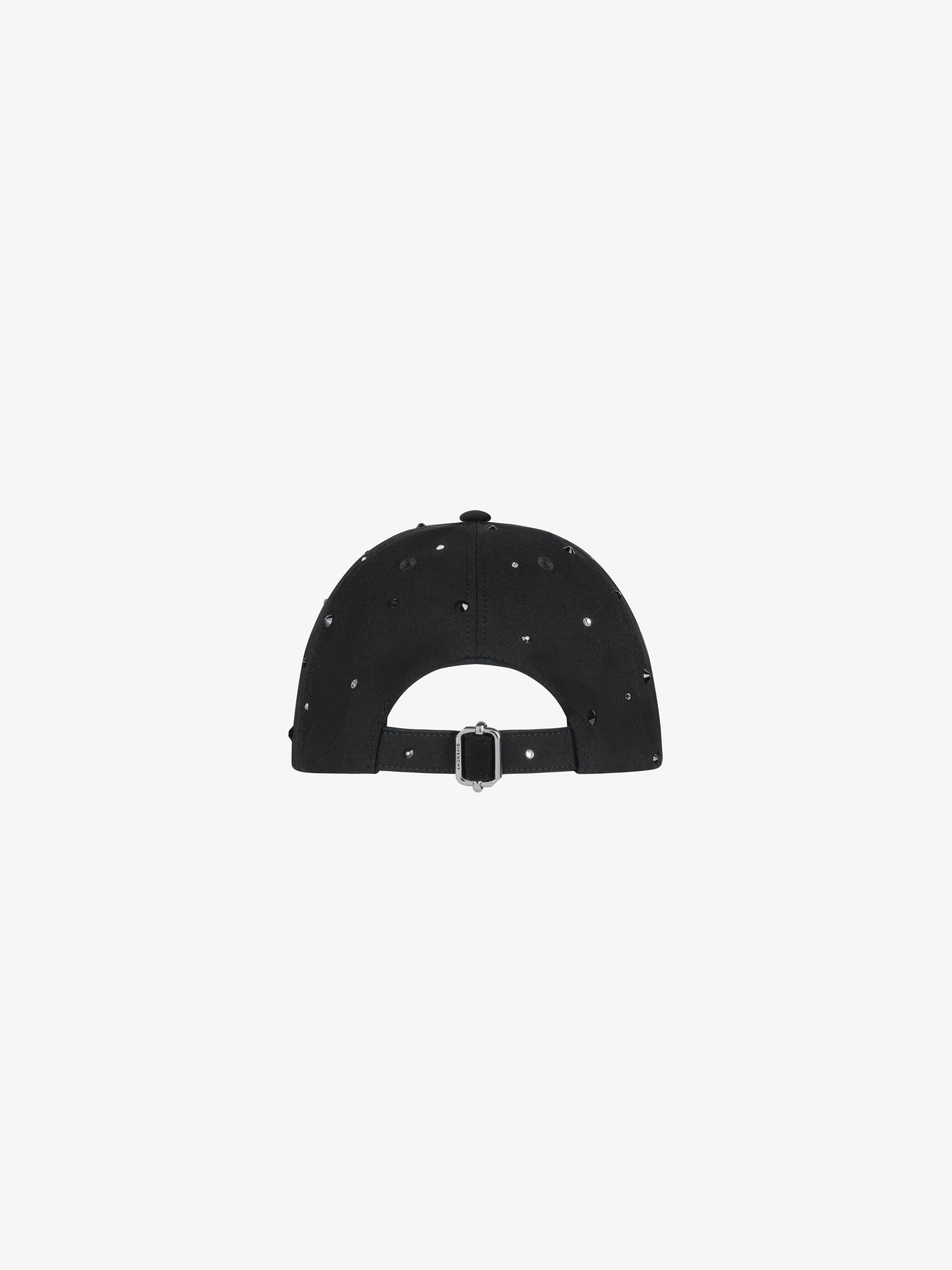 GIVENCHY EMBROIDERED CAP WITH STUDS - 5