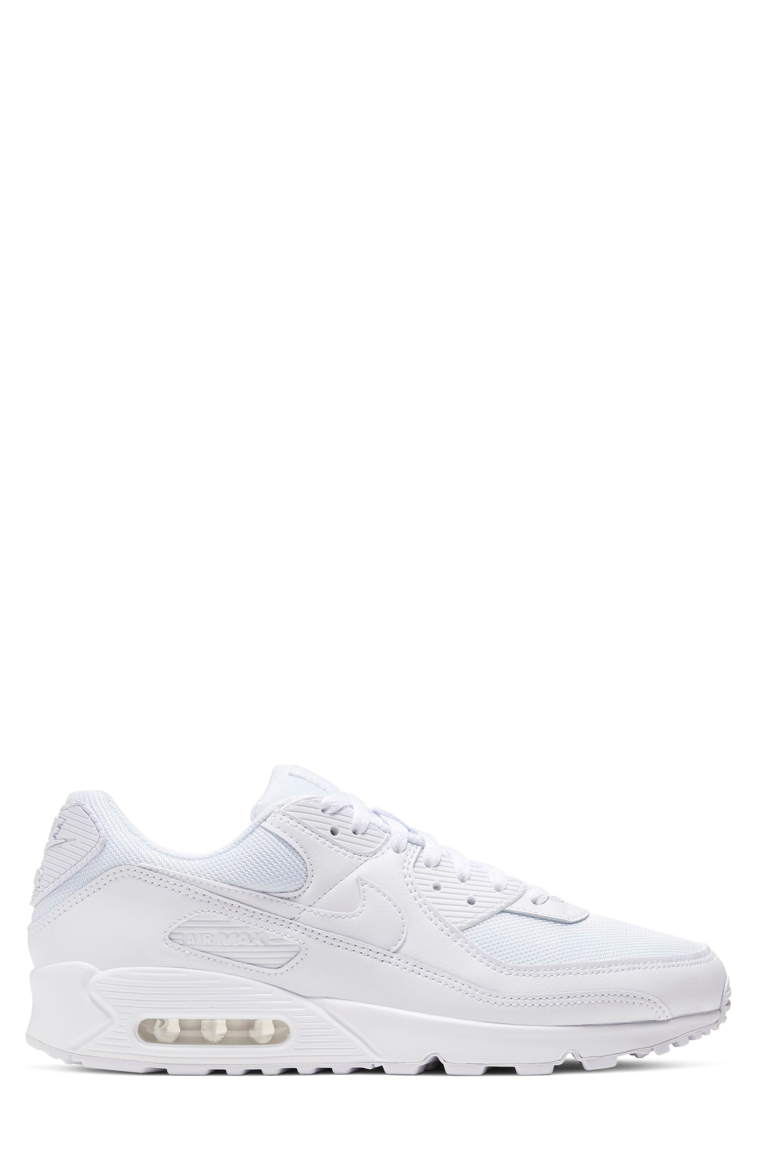Nike Air Max 90 Sneaker in 100 White/white at Nordstrom - 3