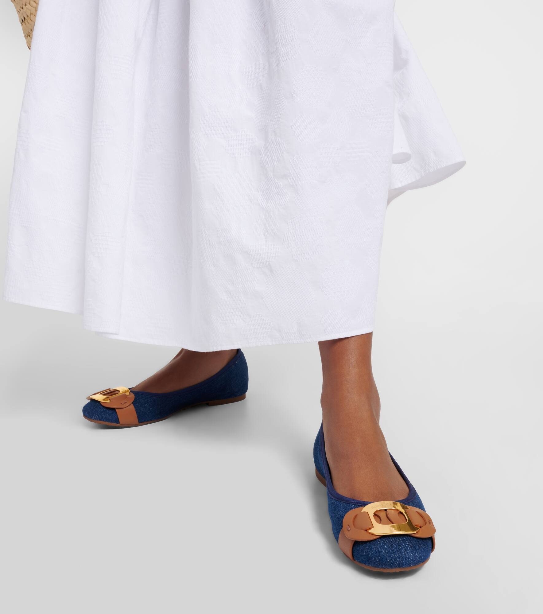 Chany denim ballet flats - 4