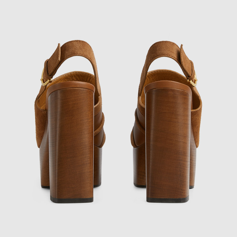 Women's platform sandal with Horsebit 3