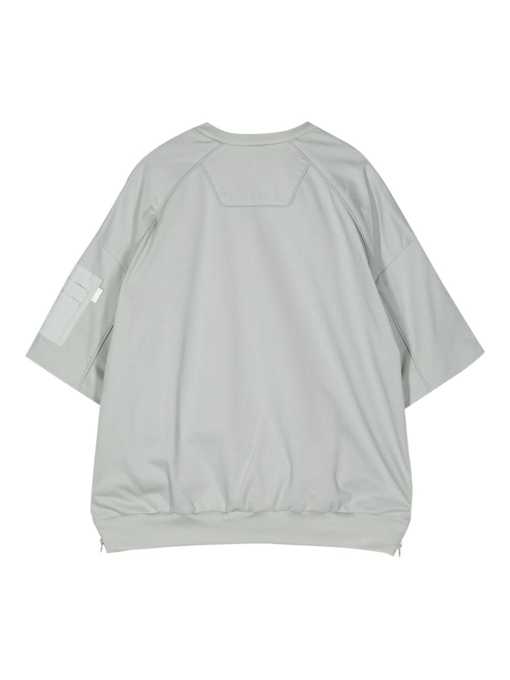 cotton zip-pocket T-shirt - 2