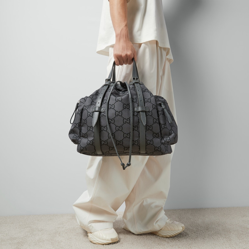 Medium GG ripstop tote bag 3