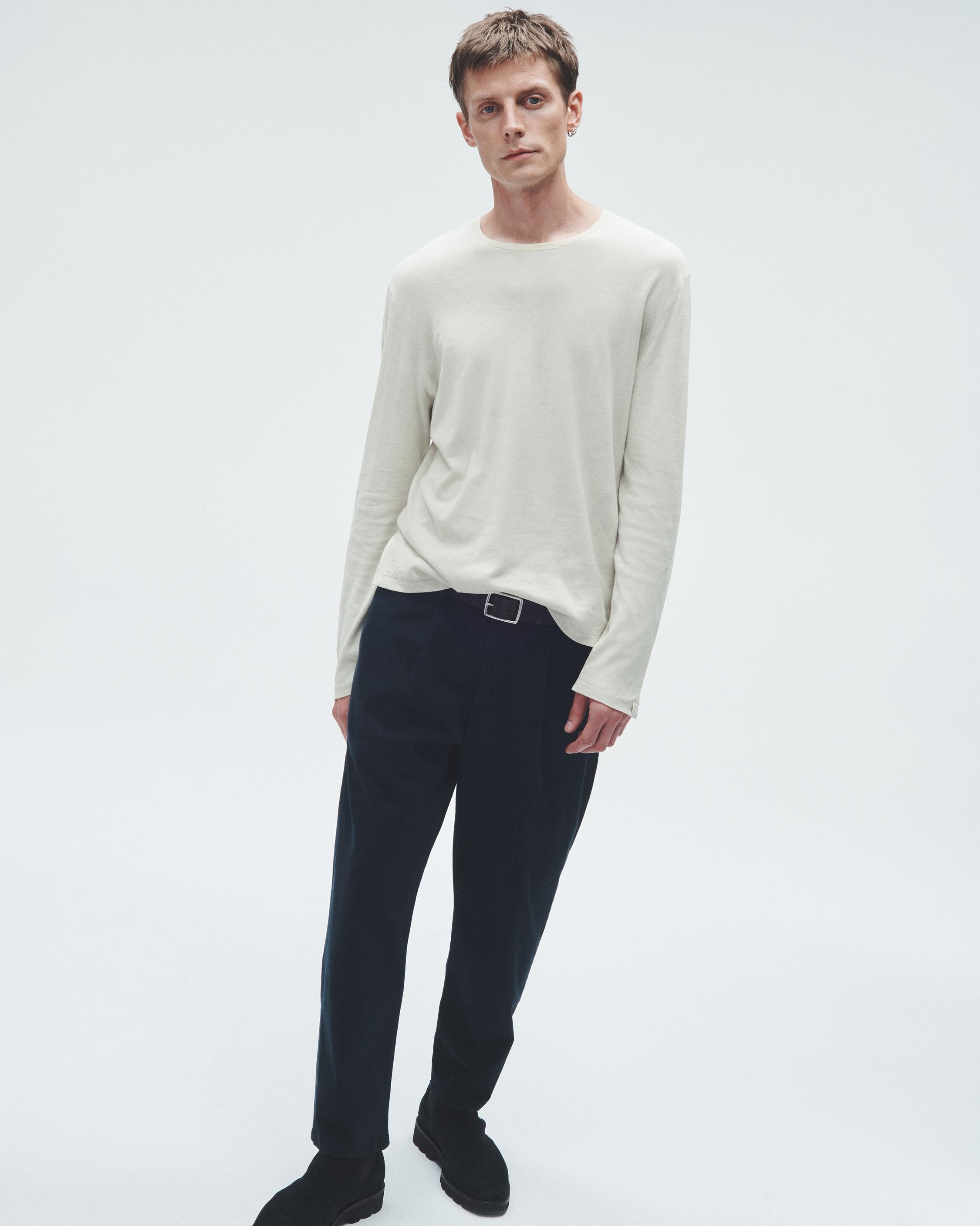 Banks Double Faced Long Sleeve Tee
Cotton T-Shirt - 2