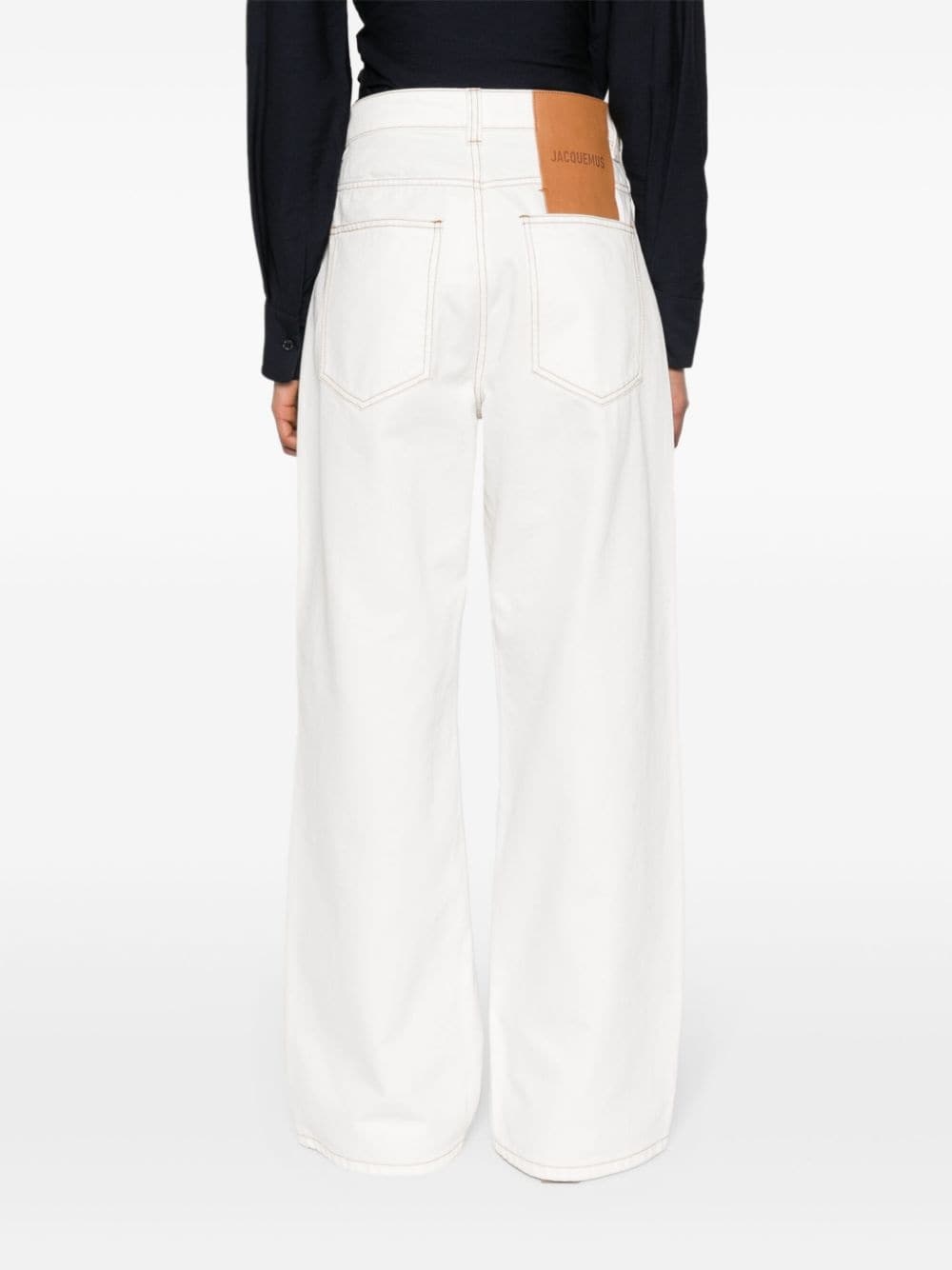 La De NÃ®mes organic-cotton jeans - 4