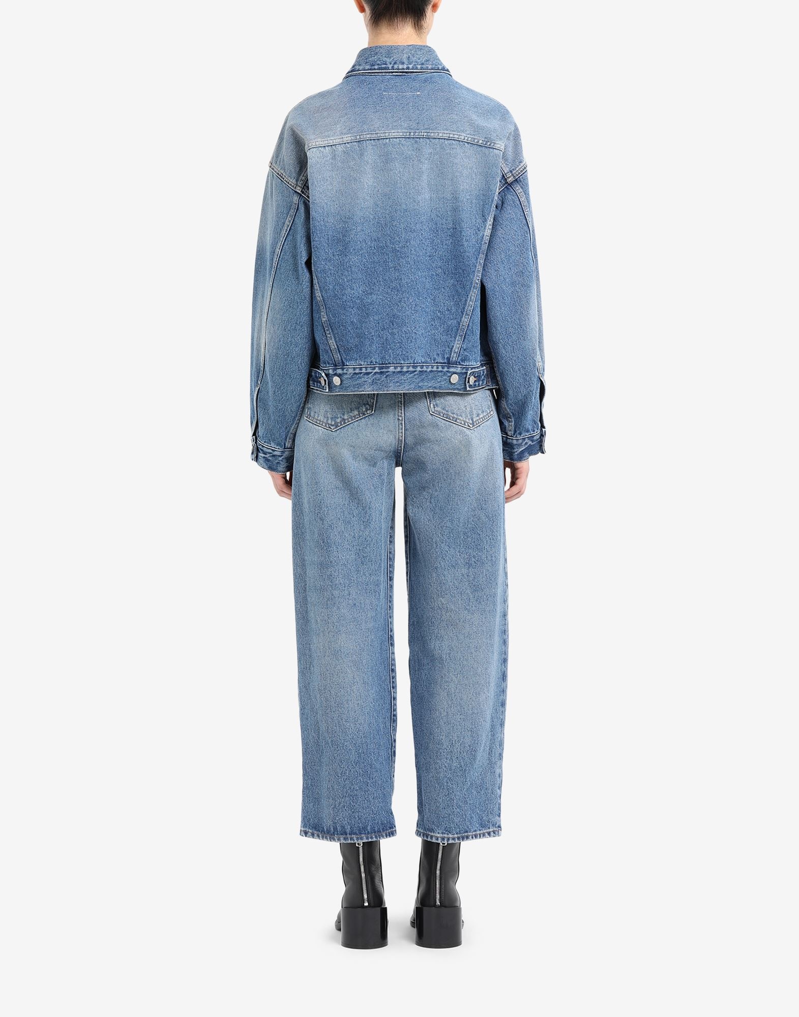 Oversized denim jacket - 4