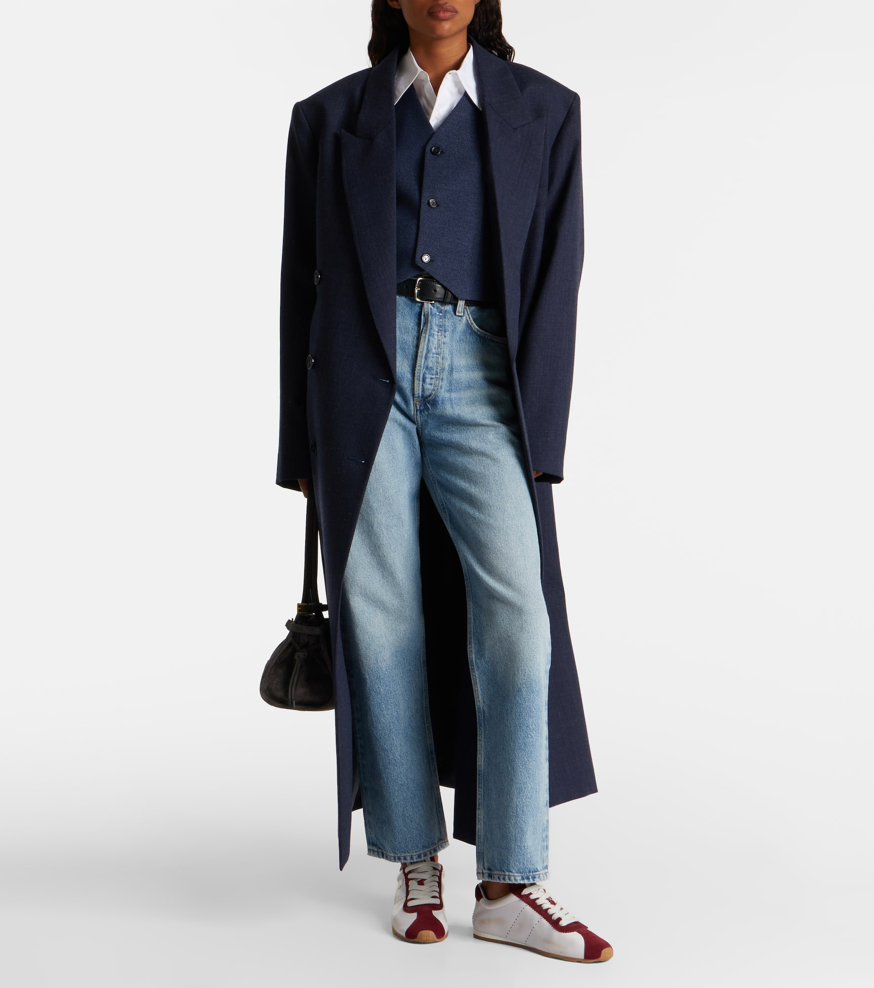 90's Pinch Waist high-rise straight jeans - 2