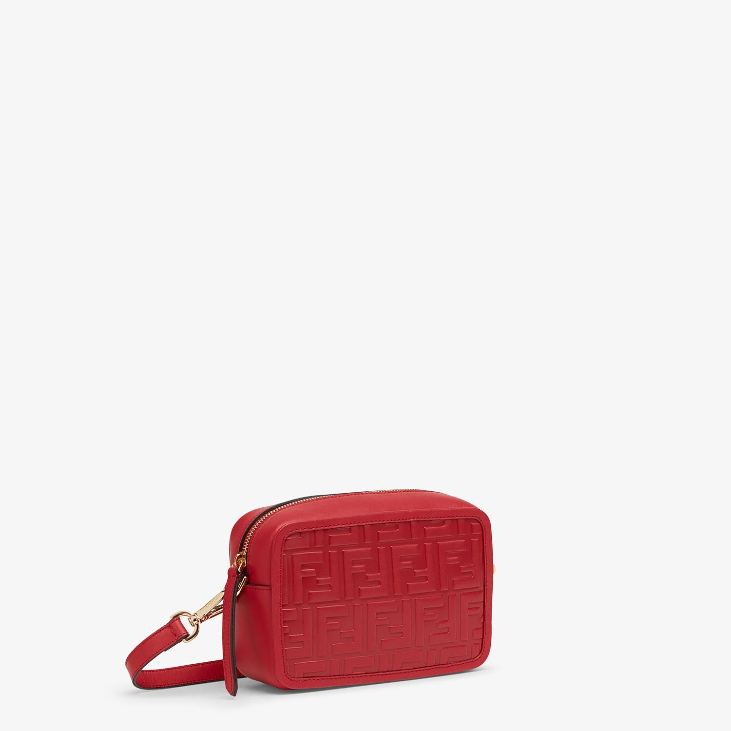 Red leather bag - 2