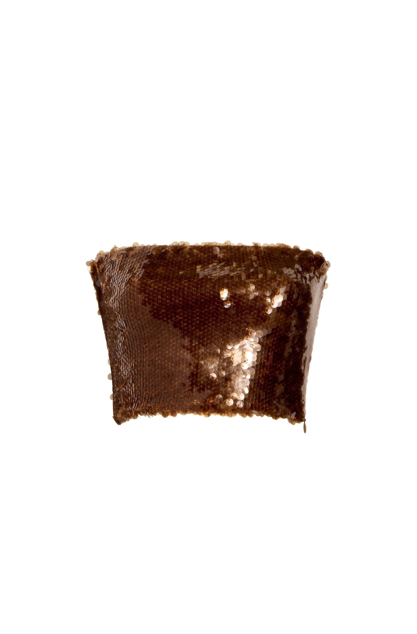 Stretch Sequin Tube Top - 1