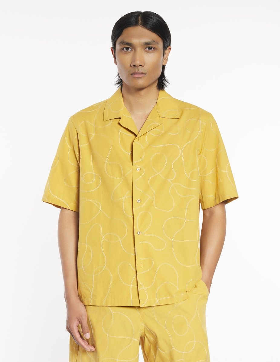 DESA DESIGN EMBROIDERED RESORT SHIRT - 3