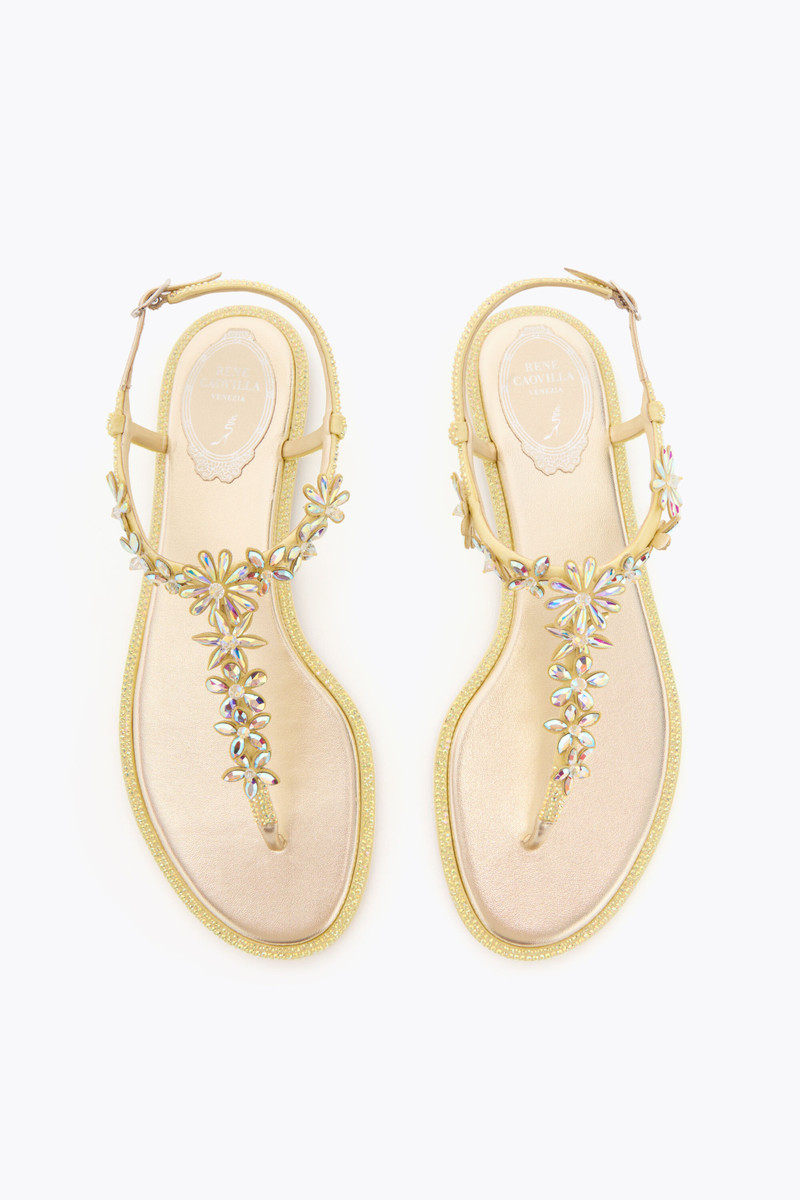 EVA YELLOW THONG SANDAL 10 6