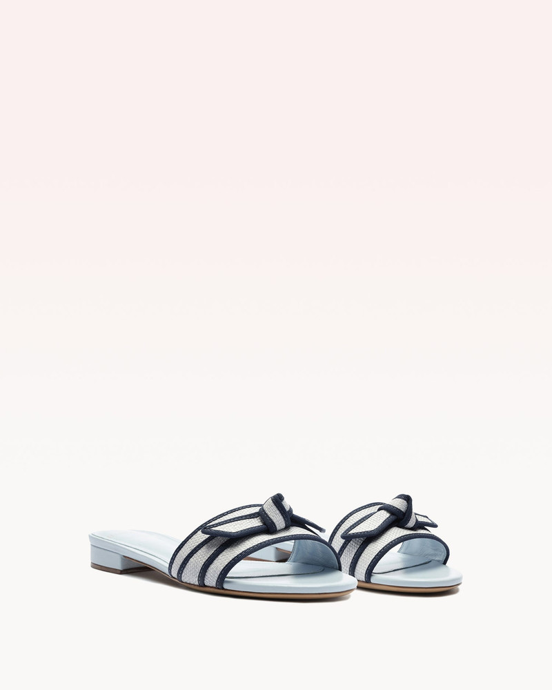ALEXANDRE BIRMAN GROSGRAIN RAFFIA FLAT outlook