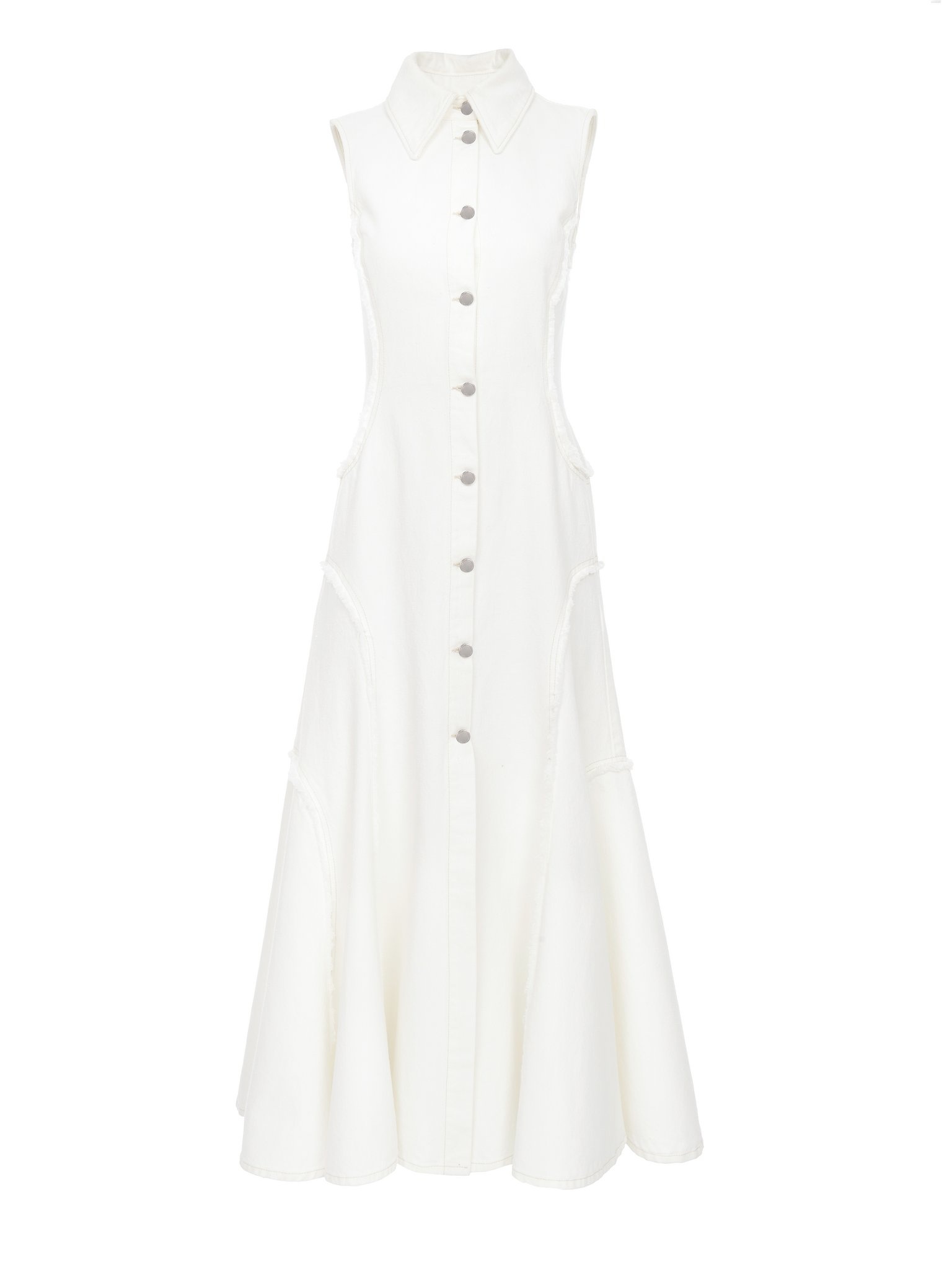 FLARE SHIRT DRESS - 1