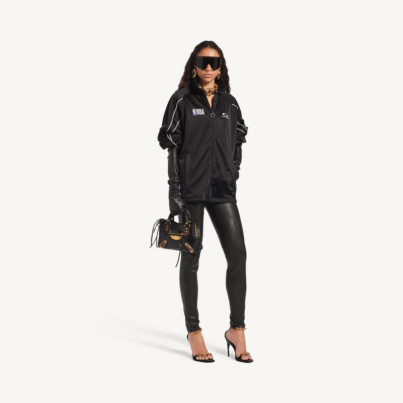 BALENCIAGA Women's Balenciaga | Nba Collaboration Tracksuit Jacket in Black outlook