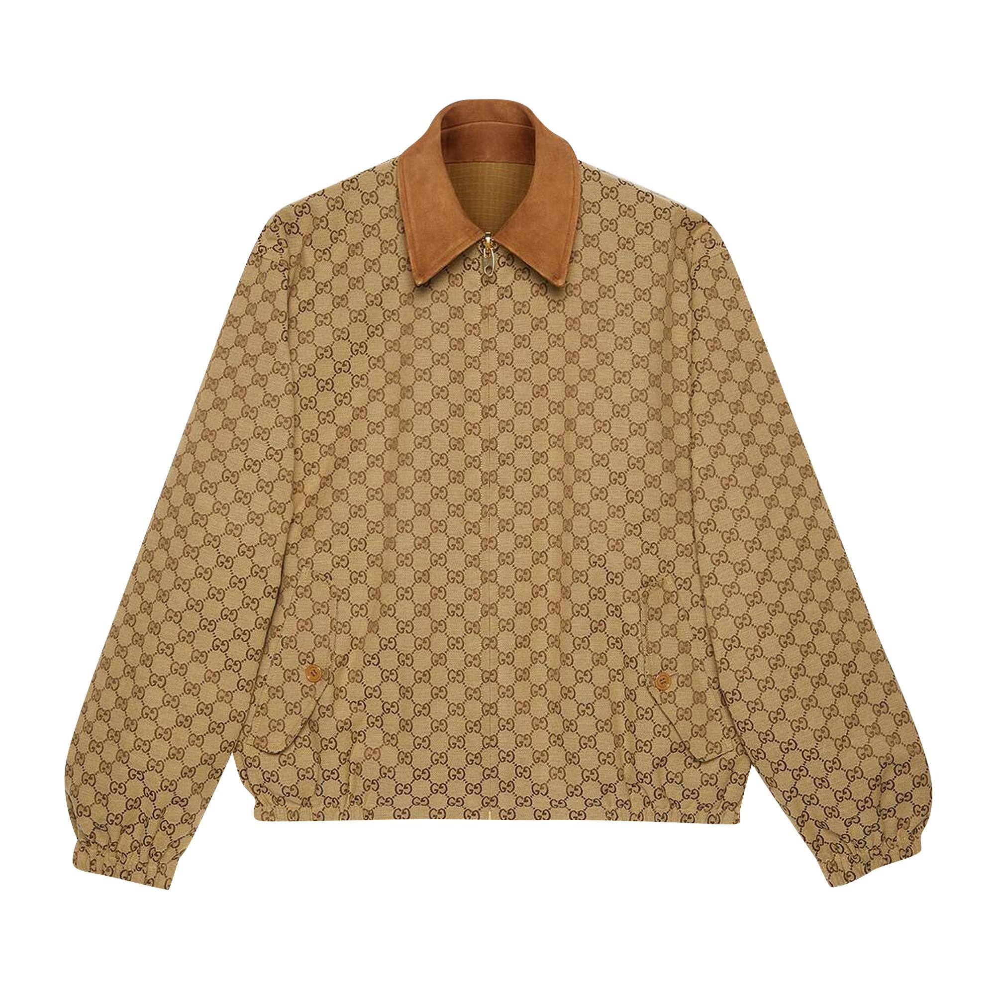 Gucci Reversible GG Jacket 'Light Brown' - 2