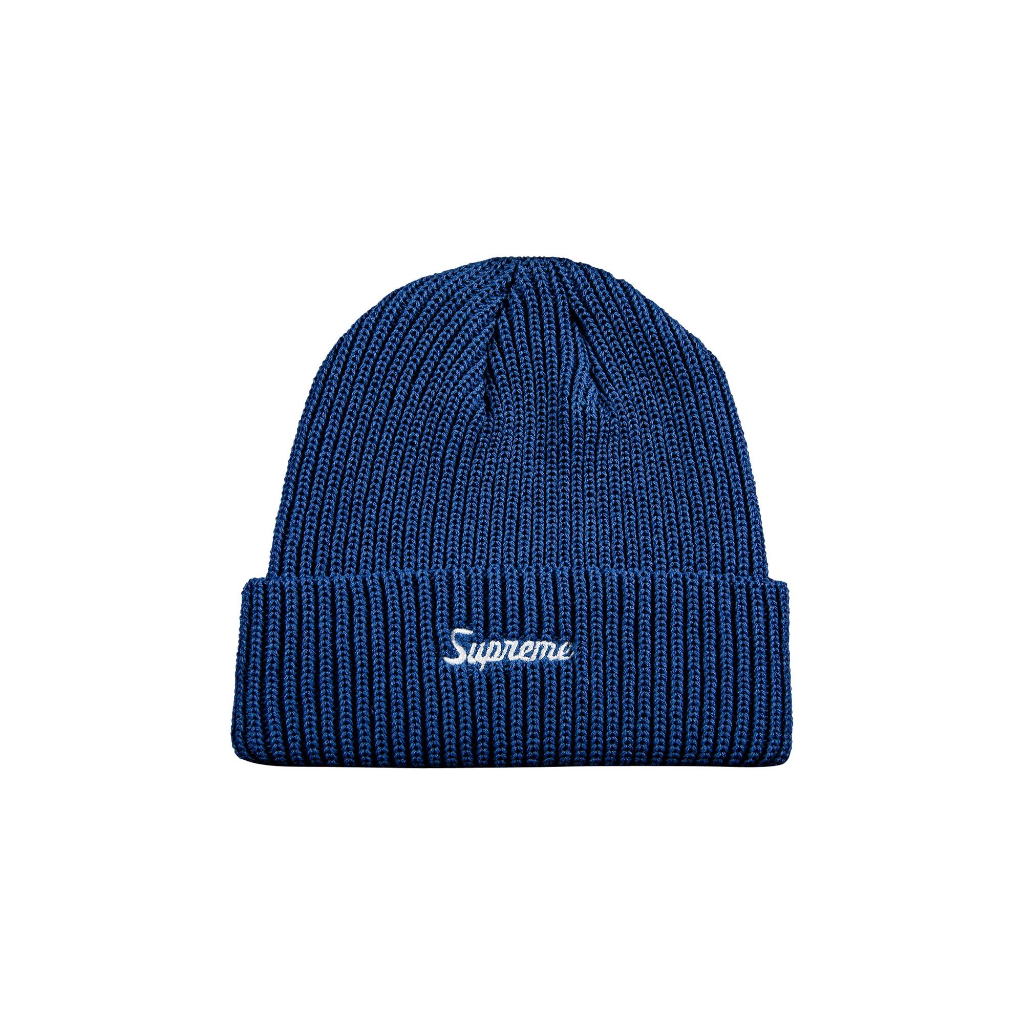 Supreme Loose Gauge Beanie 'Light Indigo' - 1