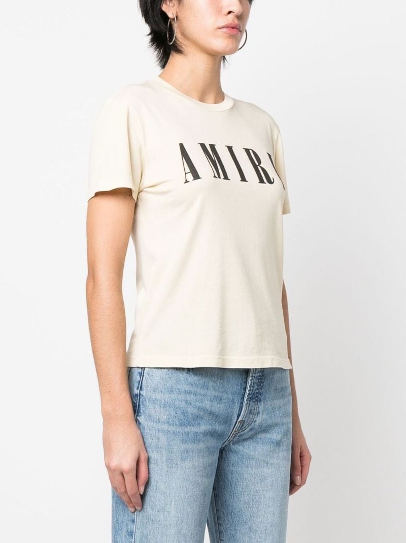 logo-print short-sleeve T-shirt - 3