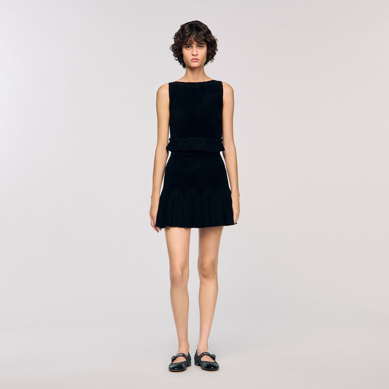 MINI TWO-TONE SKIRT 3