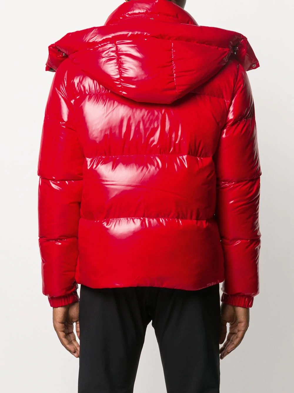 hooded puffer jacket  - 4