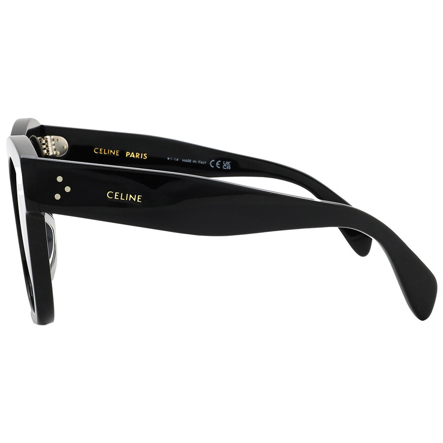 Celine BOLD 3 DOTS Smoke Gradient Butterfly Ladies Sunglasses CL4002UN 01B 54 - 4